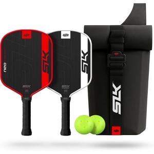 image:imageSelkirk Sport SLK Neo Pickleball Paddles Set of 2  Pickleballs  Sling BagRed  White  Neo Raw Carbon